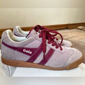 Vintage y2k Gola suede and leather tennis shoes US Size 7